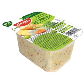 DEGA GEMÜSESALAT MIT SCHNITTLAUCH 250 G - Biolaboratorium