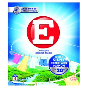 E WASCHPULVER FÜR WEISSE UND HELLE STOFFE 240 G - Biolaboratorium