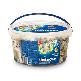FISHERKING HERINGSFILET KOŁOBRZESKIE 800/540 G - Biolaboratorium