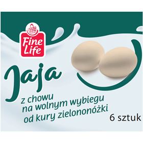 FINE LIFE FREILANDEIER VON GRÜNEN BEINEN 6 STK - Biolaboratorium