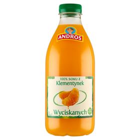 ANDROS 100 % SAFT AUS gepressten CLIMENTINES 1 L - Biolaboratorium