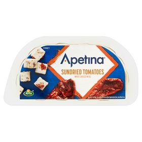 ARLA APETINA WEISSER MEDITERRANER KÄSE IN ÖL-JUMP MIT GETROCKNETEN TOMATEN 100 G - Biolaboratorium