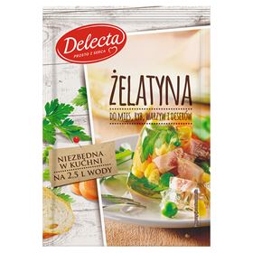 DELECTA GELATINE FÜR FLEISCH, FISCH, GEMÜSE UND DESSERTS 50 G - Biolaboratorium