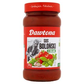 DAWTONA BOLOGNA-SAUCE MIT KRÄUTERN 550 G - Biolaboratorium