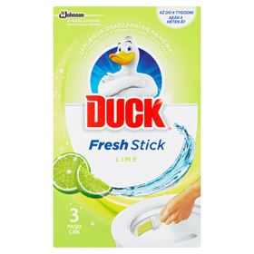 DUCK FRESH STICK 5IN1 LIME GEL STREIFEN FÜR TOILETTEN 27 G (3 STÜCK) - Biolaboratorium