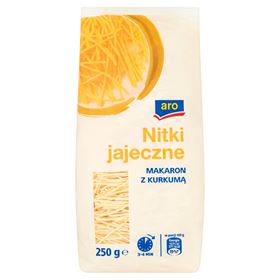 ARO-NUDELFÄDEN MIT KURKUMA 250 G - Biolaboratorium