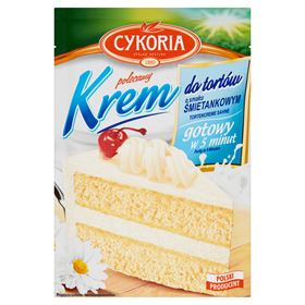 CHICORY-CREME FÜR KUCHEN MIT CREMEGESCHMACK 100 G 5 STÜCK - Biolaboratorium
