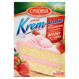 CHICORY-CREME FÜR KUCHEN ERDBEERE 100 G 5 STÜCK - Biolaboratorium