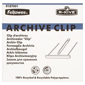 FELLOWES ARCHIVCLIP 50 STK - Biolaboratorium