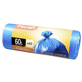 PACLAN UNIVERSAL CLASSIC ABFALLSÄCKE 60 L 40 STÜCK 3 PACKUNGEN - Biolaboratorium