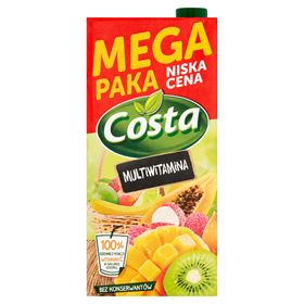 COSTA MULTIVITAMINGETRÄNK 2 L - Biolaboratorium