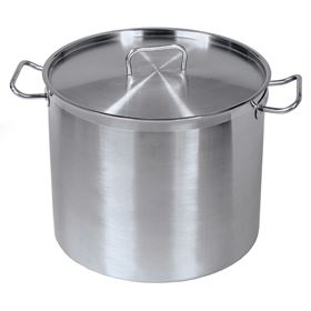 HENDI HOHER TOPF MIT DECKEL 837405 28 CM 13,5 L - Biolaboratorium