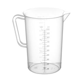 HENDI POLYPROPYLEN-MESSUNG MIT GRADUIERUNG 1 L - Biolaboratorium