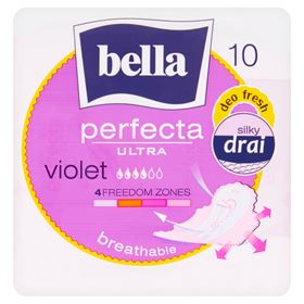 BELLA PERFECTA ULTRA VIOLET Damenbinden 10 STK - Biolaboratorium