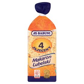 AS OMA LUBLIN PASTA 4 EIER 250 G 20 STÜCK - Biolaboratorium