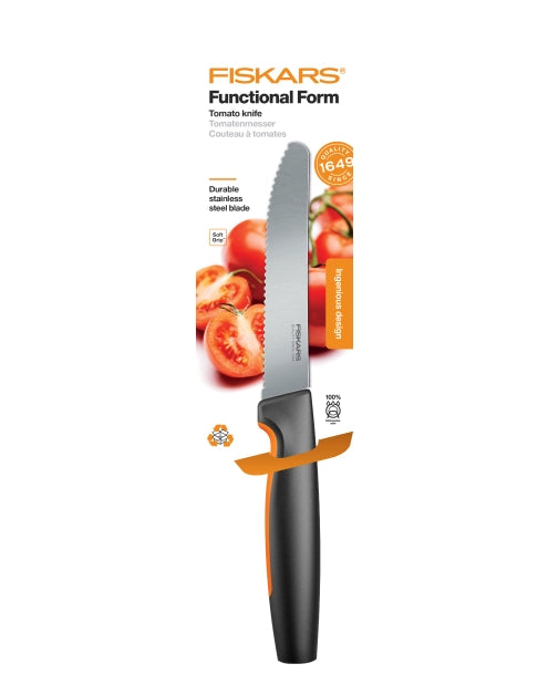 FISKARS TOMATENMESSER 12 CM - Biolaboratorium