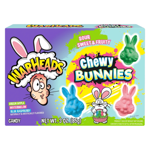 Warheads Chewy Bunnies 99 g - Biolaboratorium