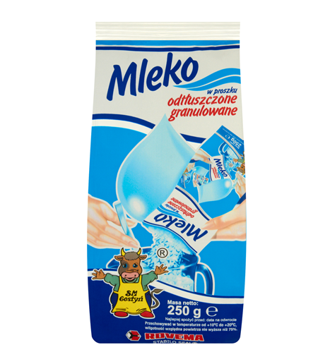 GOSTYŃ Magermilchpulver, granuliert, 12x250g - Biolaboratorium