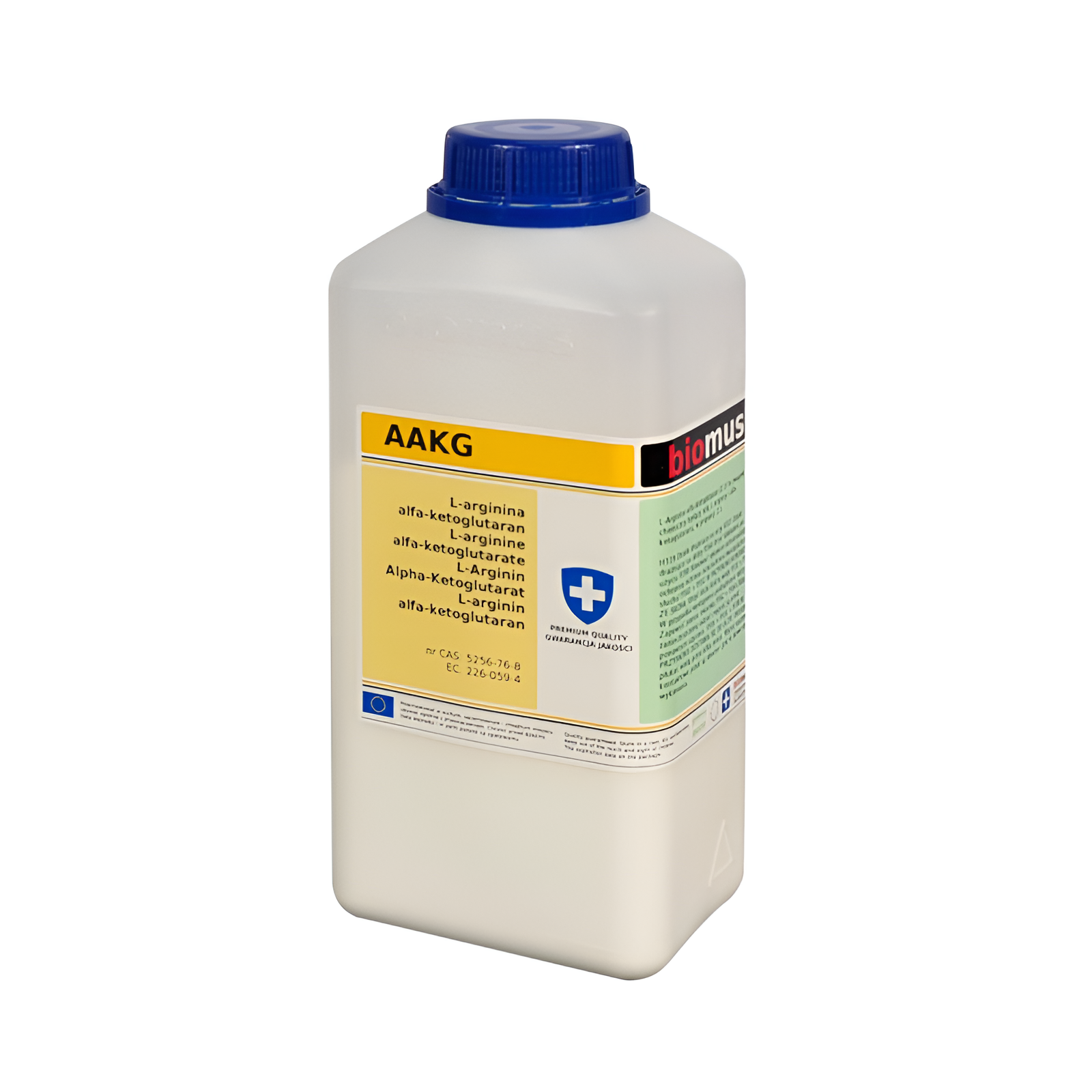 AAKG L-arginina BIOMUS 500G - Biolaboratorium