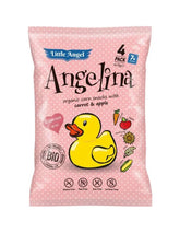 Maischips Angelina Karotte und Apfel ab 7 Monate glutenfrei BIO 4x15g LITTLE ANGEL - Biolaboratorium