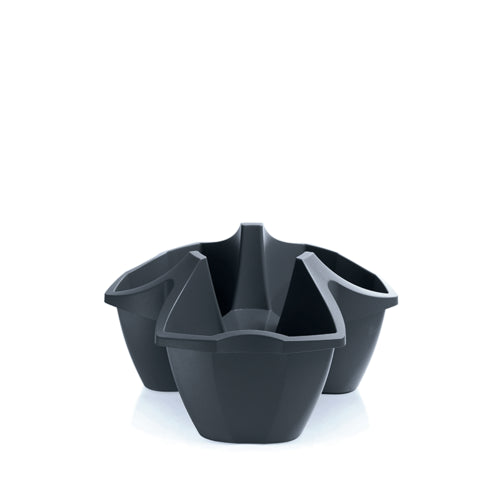 Kronentopf-Durchmesser. 48 cm, Anthrazit - Biolaboratorium