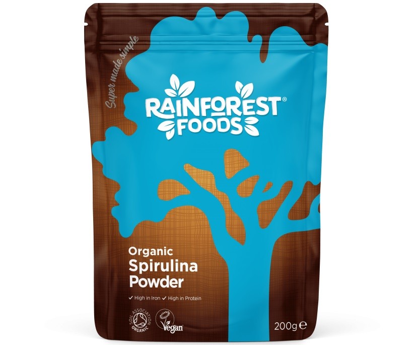 Öko-Spirulina 200 g REGENWALD-FUTTER - Biolaboratorium