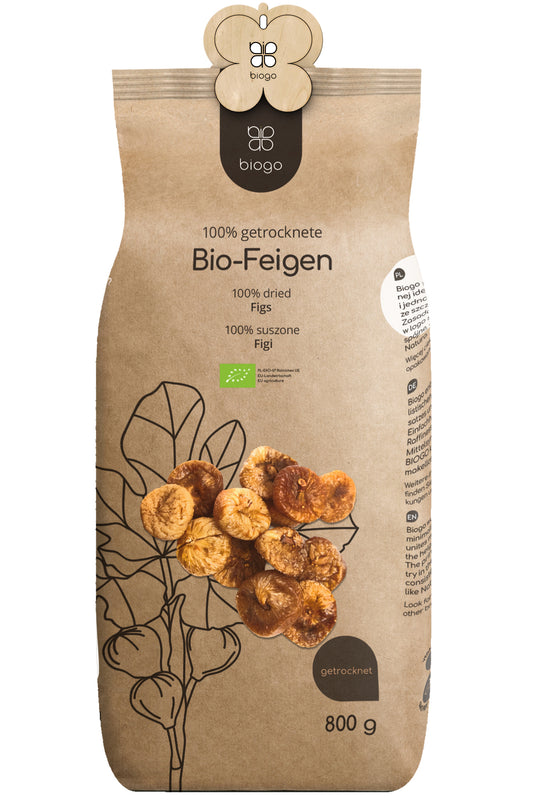 Getrocknete Feigen bio 800 g BIOGO - Biolaboratorium