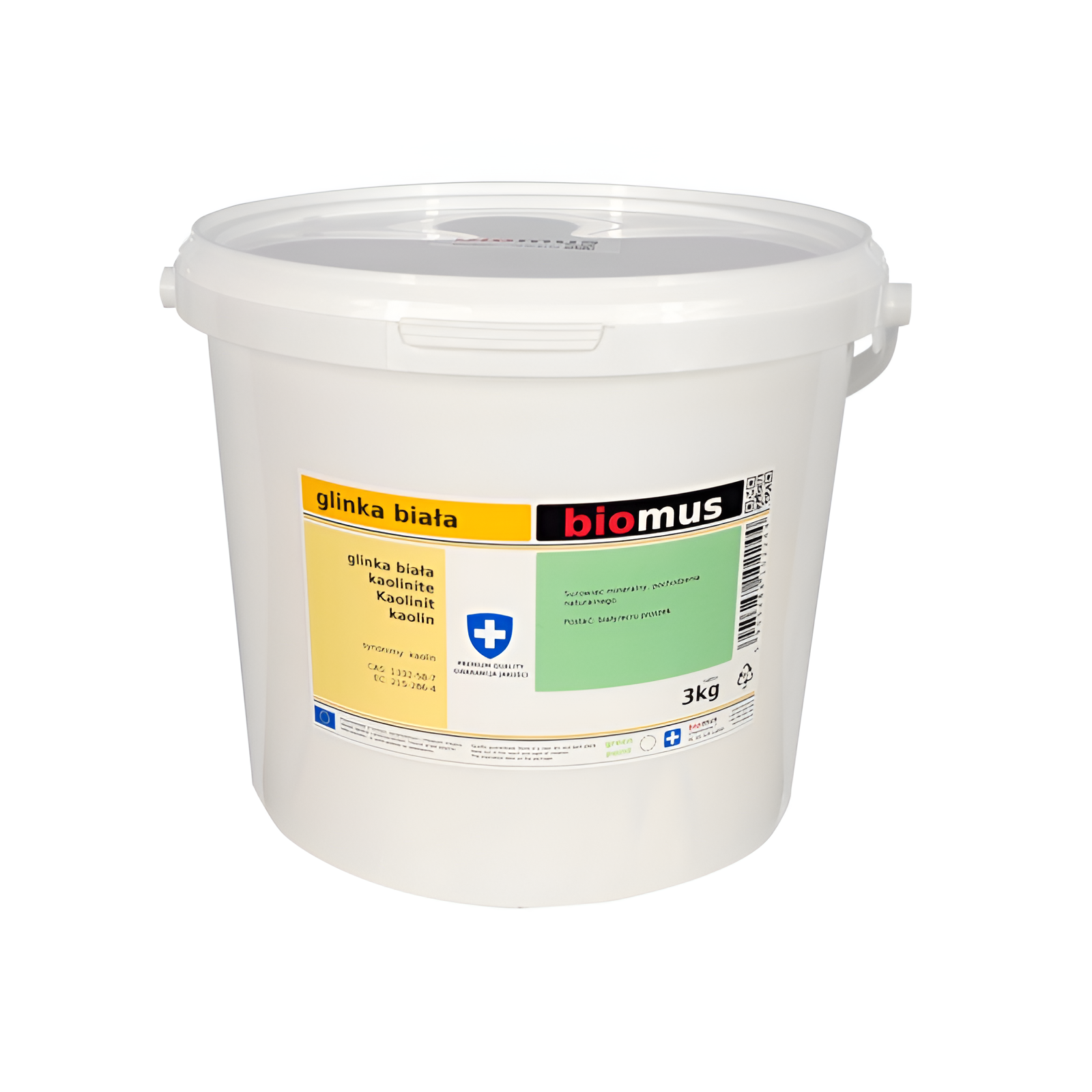 Weißer Ton (Kaolin) 3kg - Biolaboratorium