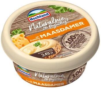 Maasdamer im Becher 100 % Hochland 120 g - Biolaboratorium