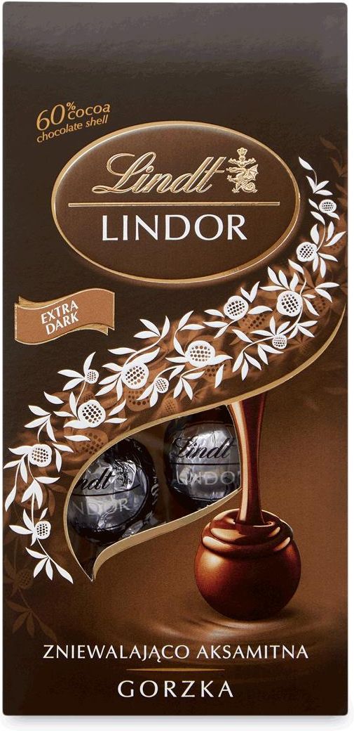 Lindt Lindor Dark 60 % Kakao, Beutel 100 g - Biolaboratorium