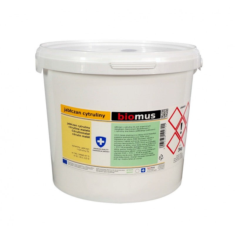 Citrullin Malat 3kg - Biolaboratorium