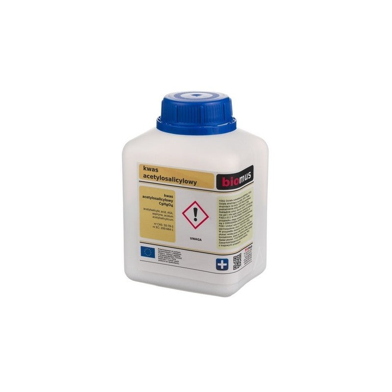 Acetylsalicylsäure Aspirin C9H8O4 250g BIOMUS - Biolaboratorium