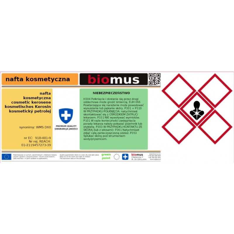 Kosmetisches Kerosin 1000 ml - Biolaboratorium