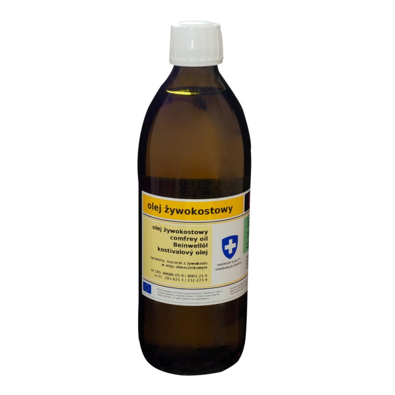 Beinwellölmazerat 500 ml BIOMUS - Biolaboratorium