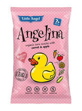 Maischips Mini Angelina Karotte und Apfel ab 7 Monaten glutenfrei BIO 30 g LITTLE ANGEL - Biolaboratorium