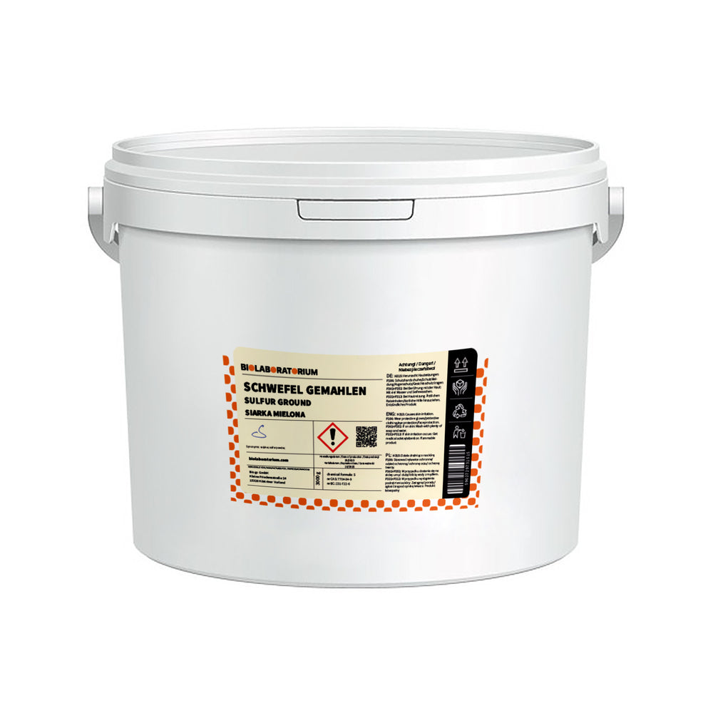 Gemahlener Schwefel 3kg BIOLABORATORIUM - Biolaboratorium