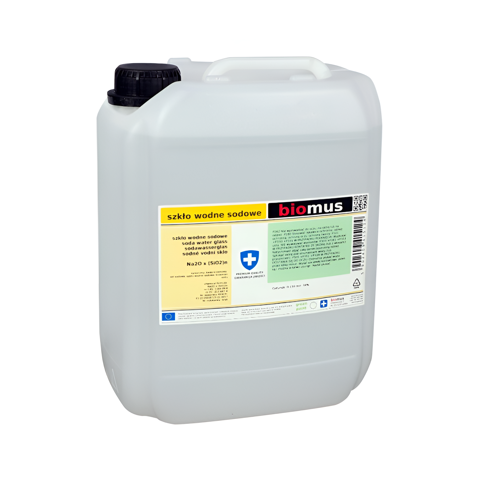 Sodawasserglas Natrium Wasserglas Natronwasserglas 25L BIOMUS - Biolaboratorium
