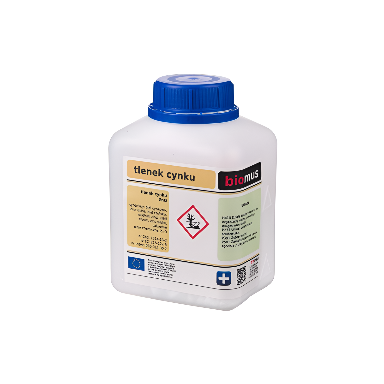 Zinkoxid ZnO Zinkweiß 100g BIOMUS - Biolaboratorium