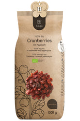 Cranberries mit Apfelsaft gesüßt bio 1 kg BIOGO - Biolaboratorium
