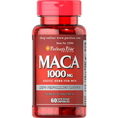 Maca 1000mg 60 Kapseln PURITAN'S PRIDE
