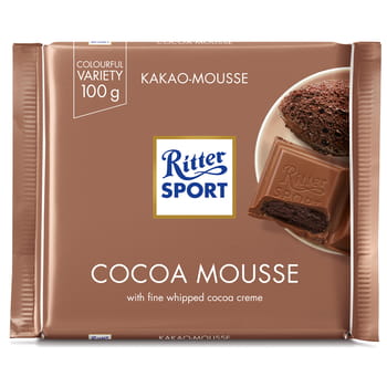 Schokoladen-Kakao-Mousse Ritter Sport 100g