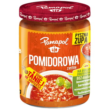 Tomatensuppe mit Reis 470g Pamapol