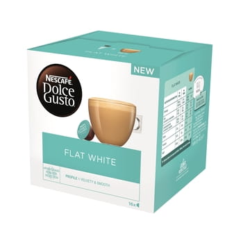 Kaffeekapseln Dolce Gusto Flat White Nescafe 187g