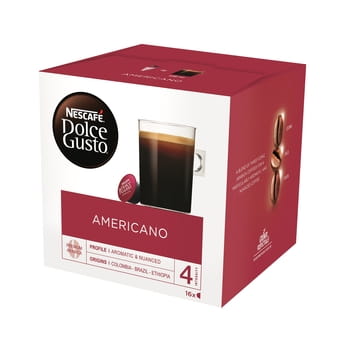 Kaffeekapseln Dolce Gusto Americano Nescafe 160g
