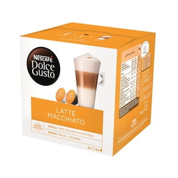 Kaffeekapseln Dolce Gusto Latte Macchiato Nescafe 183g