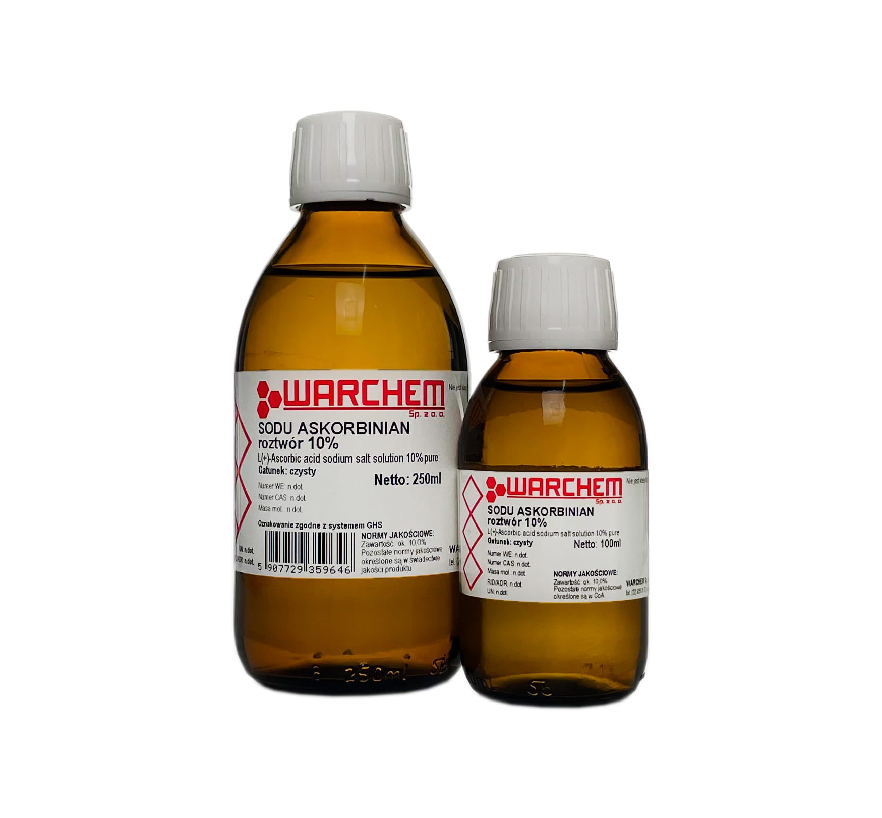 Natriumascorbat-Lösung 10 % – rein 100 ml WARCHEM