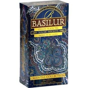 Teebeutel Magic Nights Basilur 25 Beutel x 2g