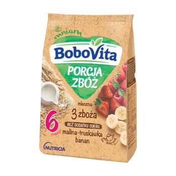 Milchbrei Himbeer-Erdbeer-Banane BDC Bobovita 210g