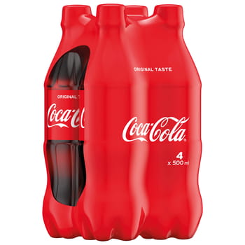 Coca-Cola 4x500ml