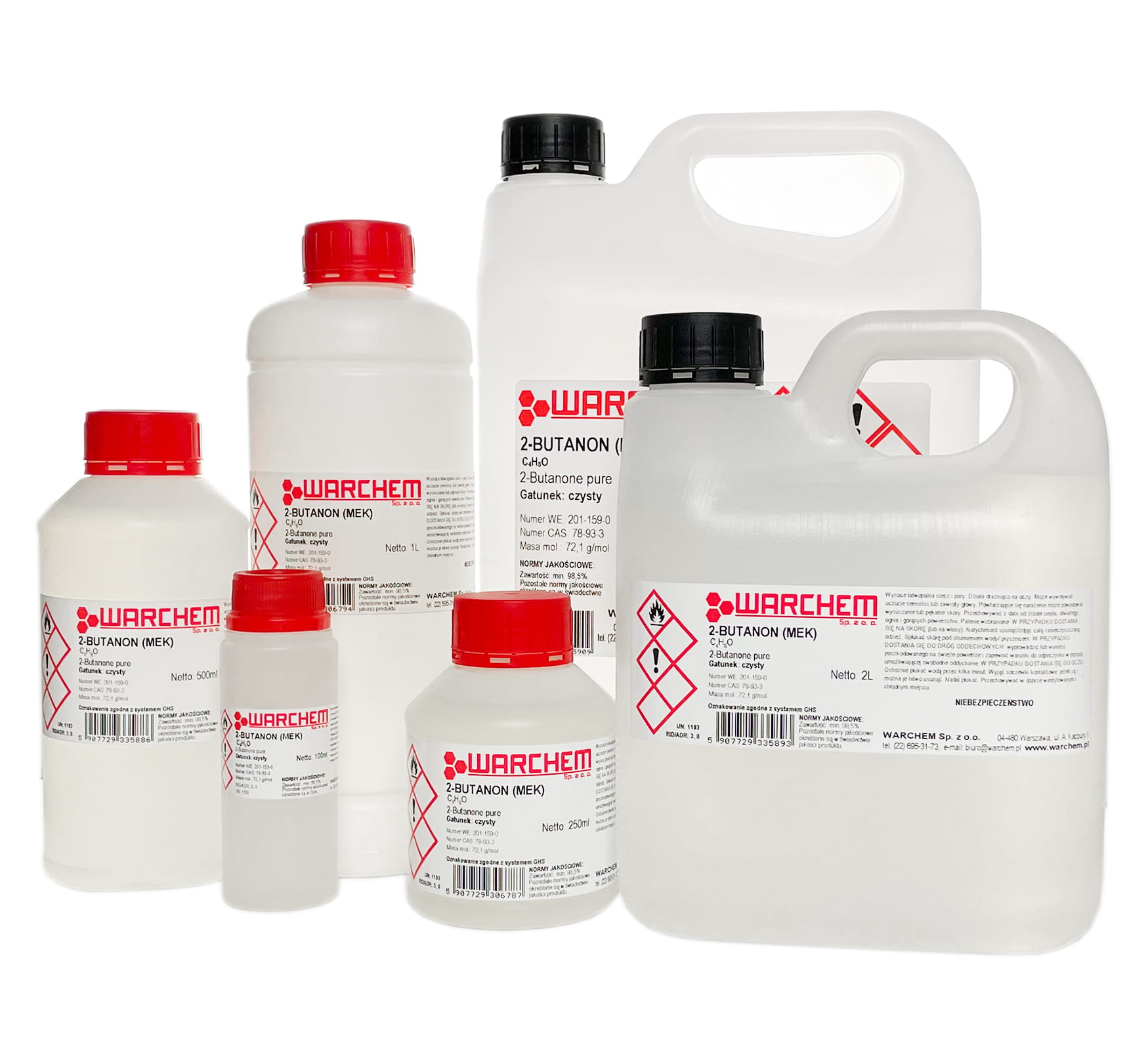 2-BUTANON (MEK) - rein 100ml WARCHEM